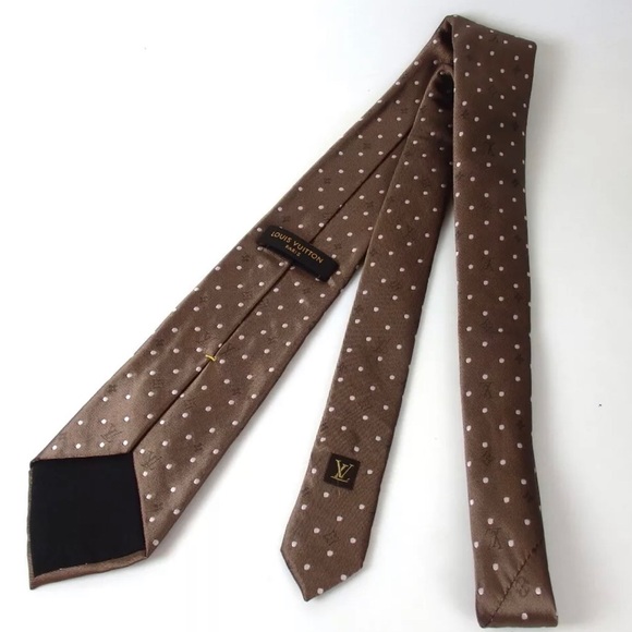 LOUIS VUITTON Silk Monogram Tie 😍🔥🔥🔥 - Picture 2 of 11